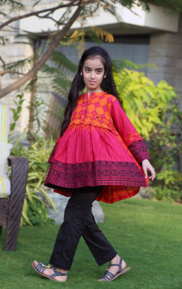 Aatishi Printed Cambric Girls Kurti